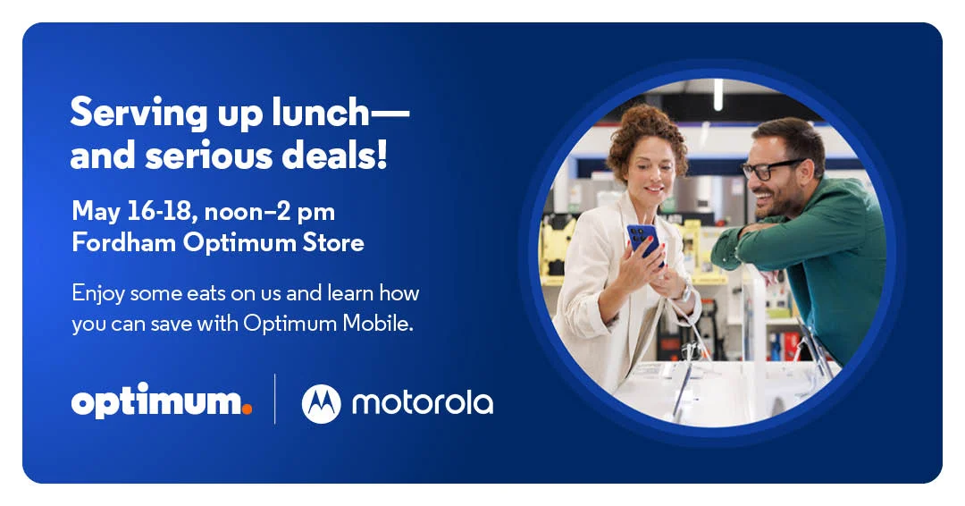 Optimum is Serving Up Lunch & Great Savings